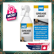HG Grease Away Cleaner, Kitchen Degreaser, Removes Fat & Oil – 500Ml