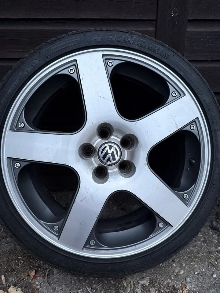 Original VW Santa Monica 17 Zoll Alufelgen mit Nankang Ultra Sport 205/40 R17 - Bild 2 von 4