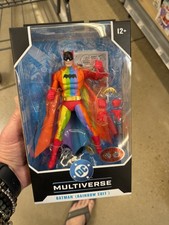 McFarlane Toys DC Multiverse Batman Rainbow Suit Red Platinum Edition Chase Var.