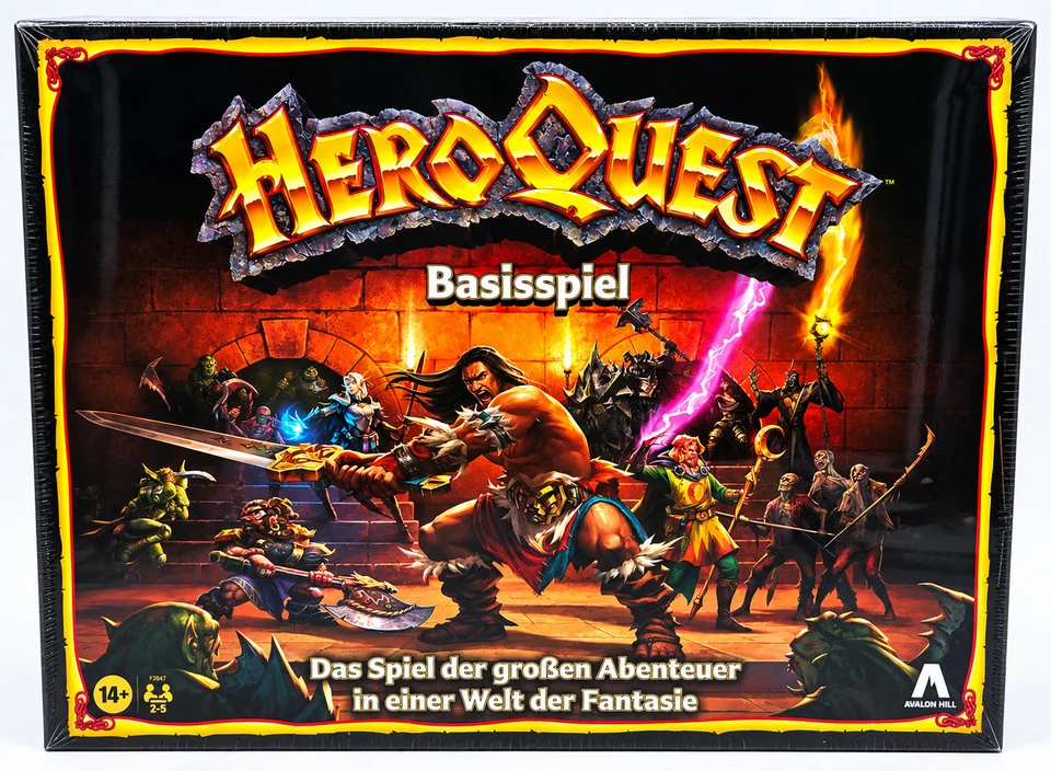 Avalon Hill HeroQuest Basisspiel Dungeon Crawler NEU & OVP - Bild 2 von 4