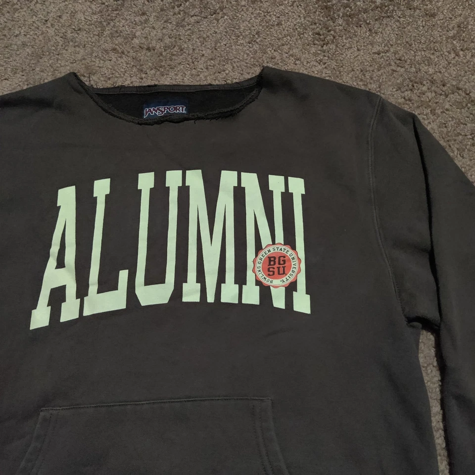 Sudadera De Colección Jansport Bowling Green State University Para Hombres M College BGSU Foto 2 de 4