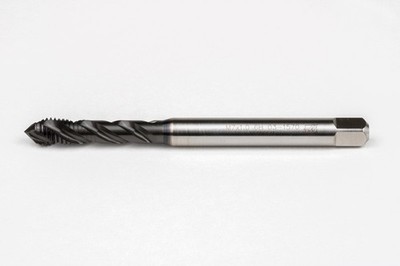 Haas M7x1.0 M HSS-E Spiral Flute Tap, 7mm Shank x 10mm Thread Length, 2.5XD
