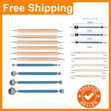 10-Piece Dotting Tools Set for Precision Painting & Crafting - 14 Sizes Included