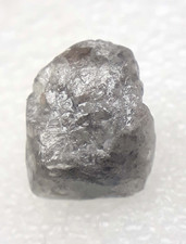 5.26 Ct, Natural Rough Diamond Grey Color Diamond Uncut Diamond Raw Diamond