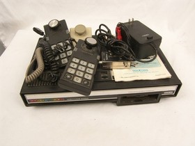 1982 Coleco Vision Video Game System #2400 With 3 Hand Controls Working/Tested