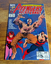 Avengers Westcoast #87 Guest Starring Wolverine (Marvel, 1992)