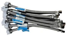 Toilet Water Supply Line Connector 10 PCS 12 inch Braided Stainless Steel