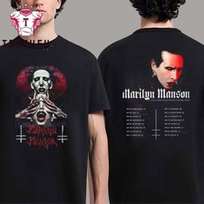 Marilyn Manson Spring Tour 2025 North America fan tee T-Shirt