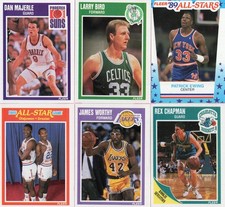 1989-90 Fleer Basketball NBA Trading Cards - Base & Rookie Cards - You Pick!