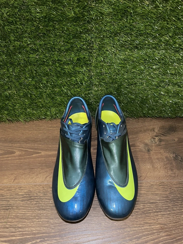 Nike Mercurial Vapor IV Citron/Carbón/Verde 2008 Cristiano Ronaldo Foto 2 de 3