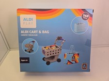 ALDI Play CART  BAG Set 360 Pieces Toy Shopping Cart NEW