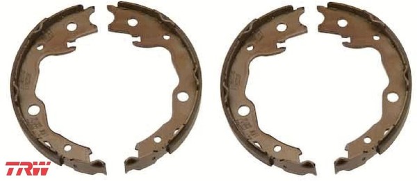 TRW GS8752 Bremsbackensatz FüR Feststellbremse Bremsbackensatz Handbremse-image