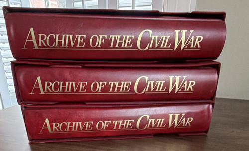Archive of the Civil War Limited Edition Book/Binder Set w/ COA Militaria