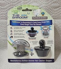 TubShroom Ultra Platinum Bundle Strainer Hair Catcher Bundle by Juka. New