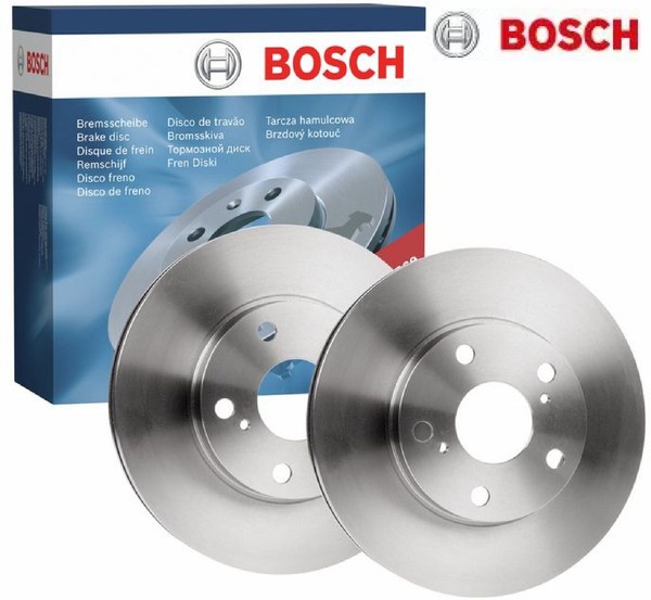 2X Bremsscheibe Bosch 0986479R45 2 Bremsscheiben-image