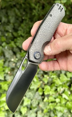 Kunwu Knives - S Tao II - Full DLC - Vanax Stahl - Timascus - Titanium Folder