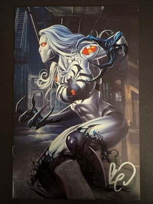 White Widow #4 Signed W COA (Benny Powell) Virgin Variant