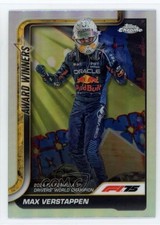 2025 Topps Chrome Formula 1 F1 Award Winners Refractor Max Verstappen #148 b6y