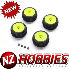 Proline Blockade Tire, Proline OE, Wheel, Yellow, Mounted: Micro-T # PRO-2632