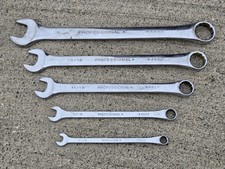 Craftsman Usa 5pc Sae 44349 Vtg Professional Polished Deep Offset Box Wrench Set Craftsman Usa 5pc Sae 44349 Vtg Professional Polished Deep Offset Box Wrench Set