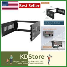 4U Wall Mount Network Rack Sturdy, Space-Saving IT AV Equipment Organizer