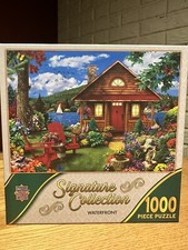 Master Pieces Signature Collection 1000 Piece Jigsaw Puzzle Waterfront