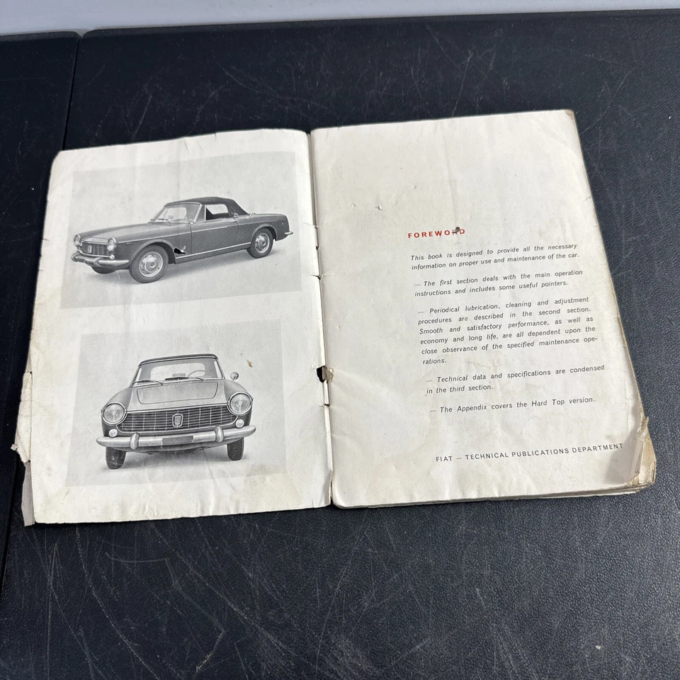 Fiat 1500 conversível tipo 118 H manual - Imagem 3 de 4