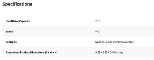 2TB External HDD - from my Plex Server Backup Drive - Please Msg for details - Picture 5 of 5