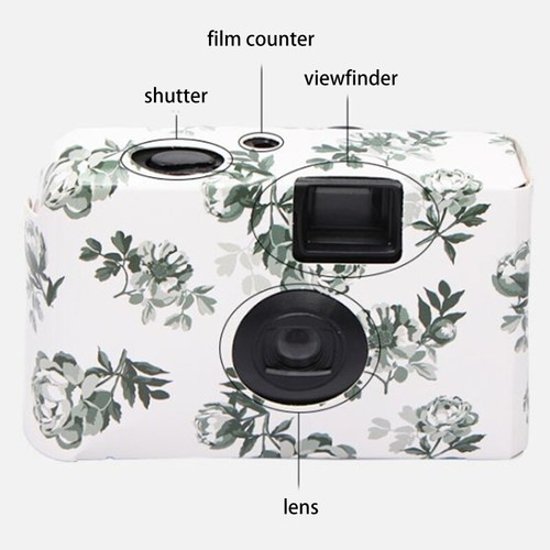 Single-use Film Camera Manual Optical One-time Camera Gift for Children Birthday - Picture 4 of 8