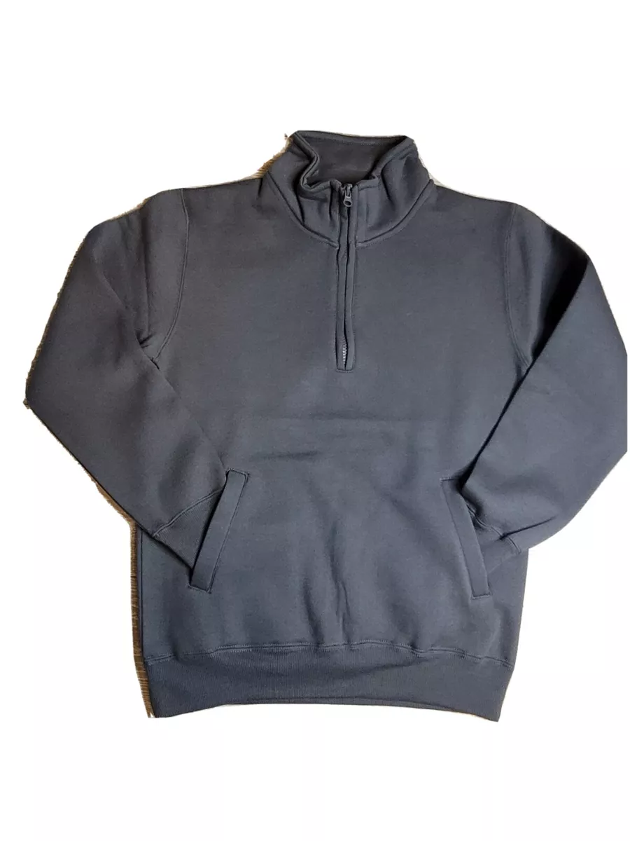 Plain quarter best sale zip