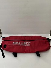 SGI Sport Graphics Ski Lift Bag Red Bag 26" Zip-close Missing carry strap 