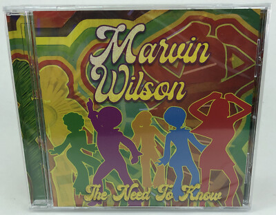 Marvin Wilson - The Need To Know - New & Sealed CD