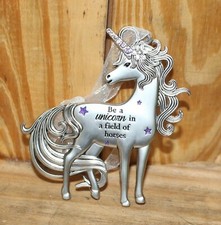 Be a Unicorn in a Field of Horses Unicorn Christmas Ornament H1