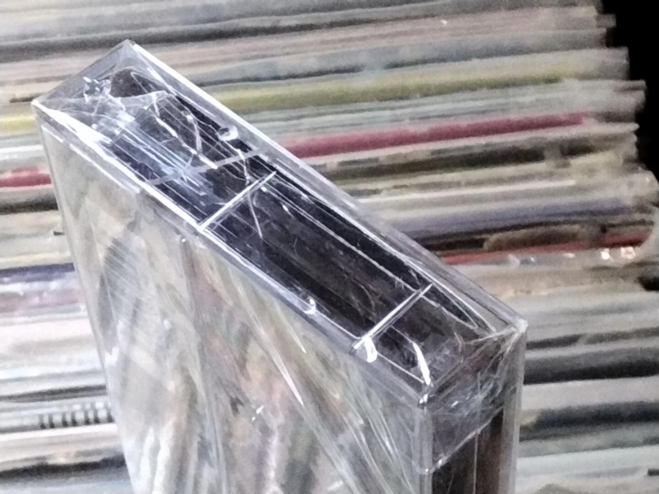 RARE ENIGMA THE SCREEN BEHIND THE MIRROR CASSETTE USA EDITION STILL SEALED INDIE - Image 4 of 4