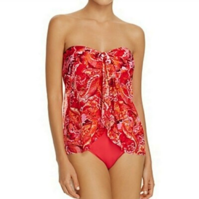 Ralph Lauren Bandeau Tankini Ralph Lauren Polo Blue Crochet