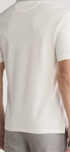 NWT Scotch & Soda Polo Shirt Pique Embroidered Short Sleeve Polo Mens Medium - Picture 2 of 3