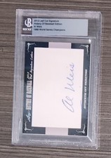 2012 Leaf Cut Signature Edition Trading Cards 10