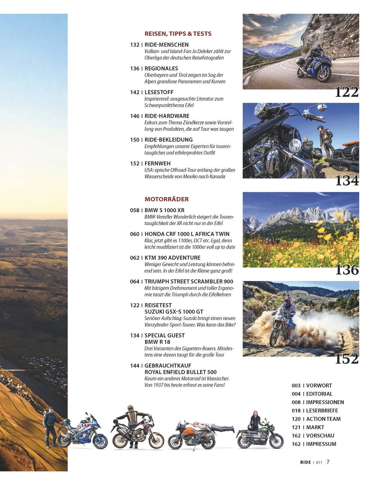 Thumbnail - Ride - Motorrad Unterwegs, No. 11,