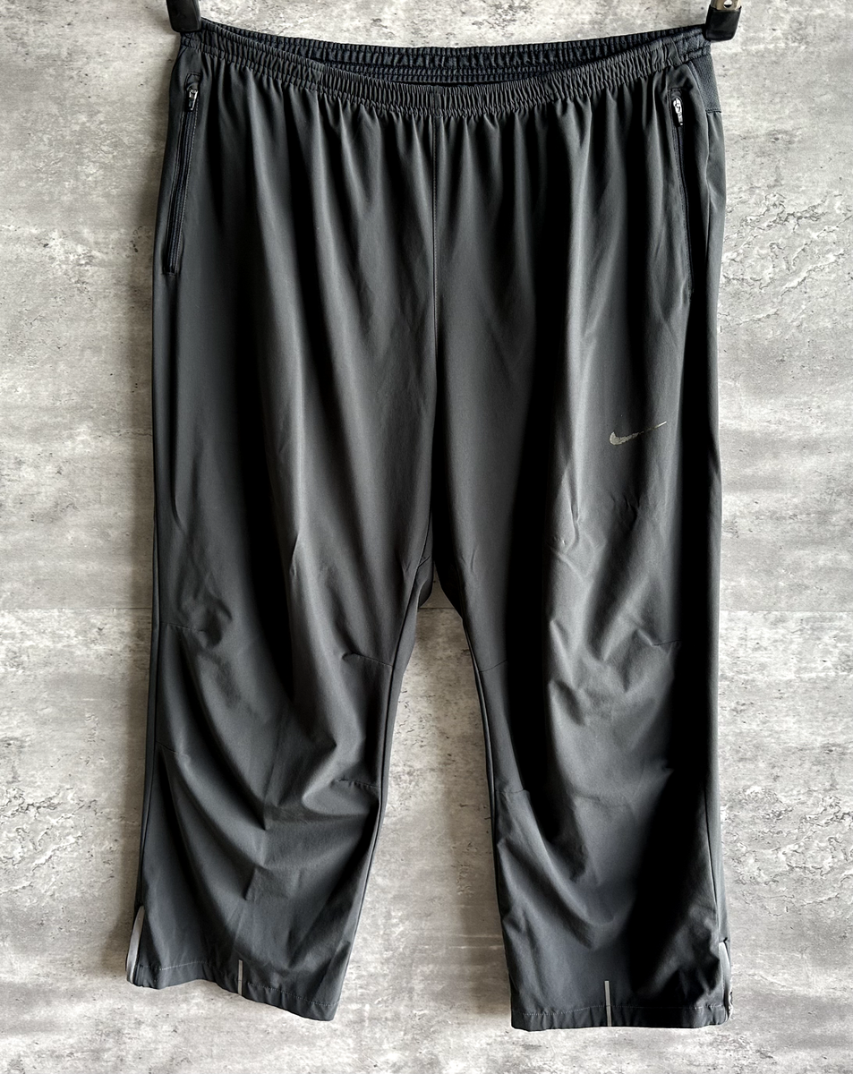 ナイキ NIKE トレーニングウェア XL レトロ　2000年代 Vintage 2000s Nike Dri-Fit Gray Polyester Technical Running Pants