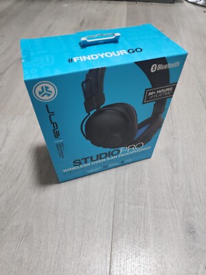 JLab - Studio Pro Wireless Headphones - Black New **FACTORY SEALED**