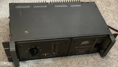 Tested! PEAVEY M3000 M 3000 Mark V Series POWER AMPLIFIER DDT Compression USA