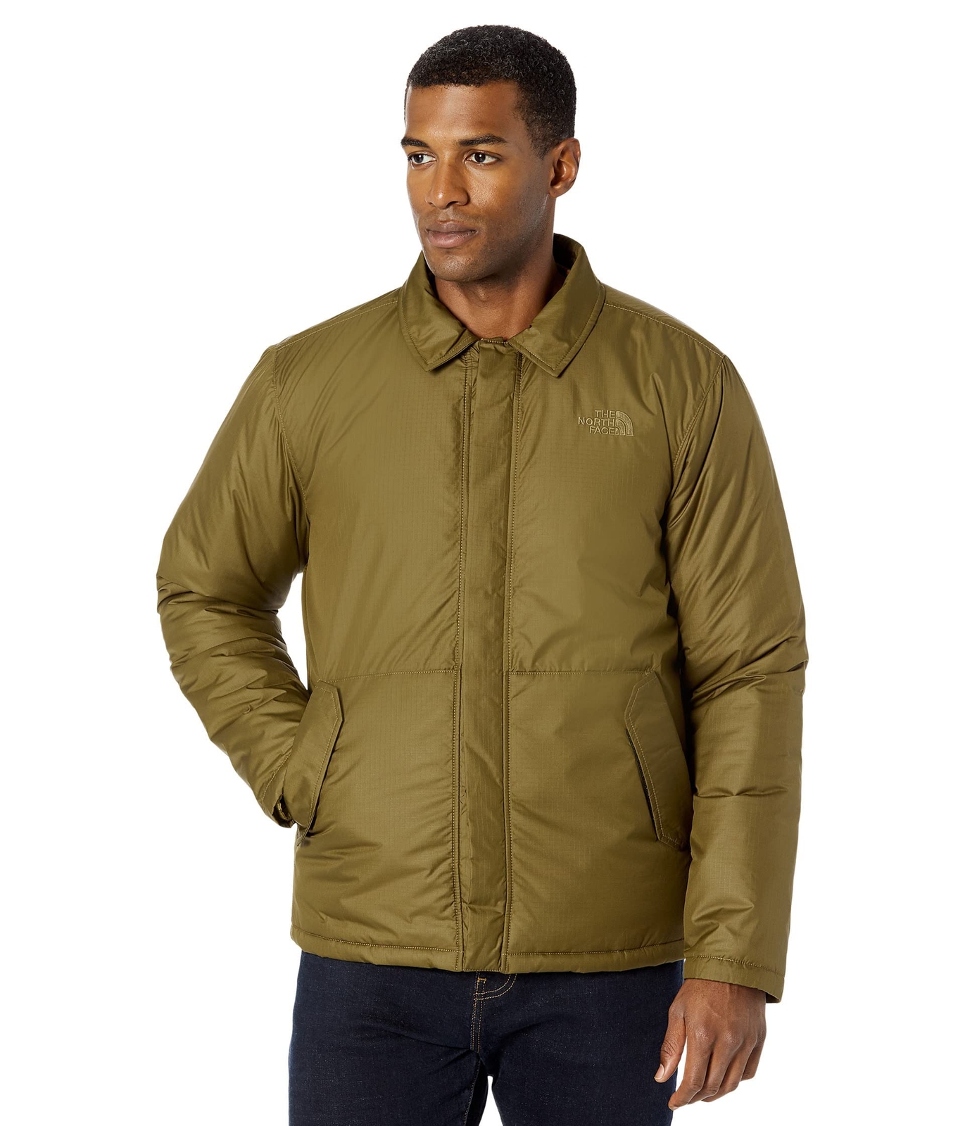 Темно-коричневая куртка THE NORTH FACE Military Olive MD 25690₽