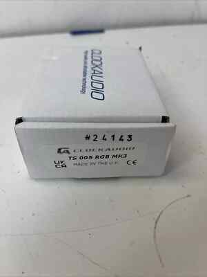 ClockAudio Capacitive Touch Switch TS 005 RGB use w/ through table Microphones