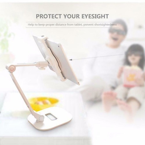 Universal Long Arm Desk Bed Mount Holder For iPad Pro 2 3 4 5 Mini/ Air Samsung - Picture 11 of 13