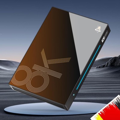 for Android TV Box Android 14.0 WiFi 6 BT 5.4 Octa-Core 4/8GB RAM 32/128GB ROM