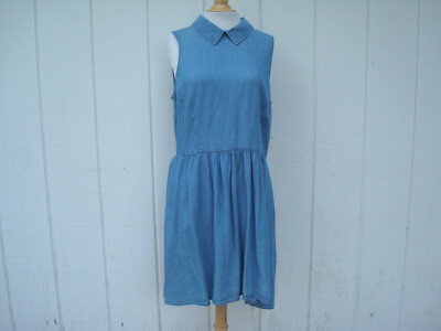 maison jules denim dress Denim Dress, Maison Jules, Sz L