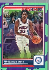 2023-24 Hoops Haunted Hoops #50 Terquavion Smith Slime