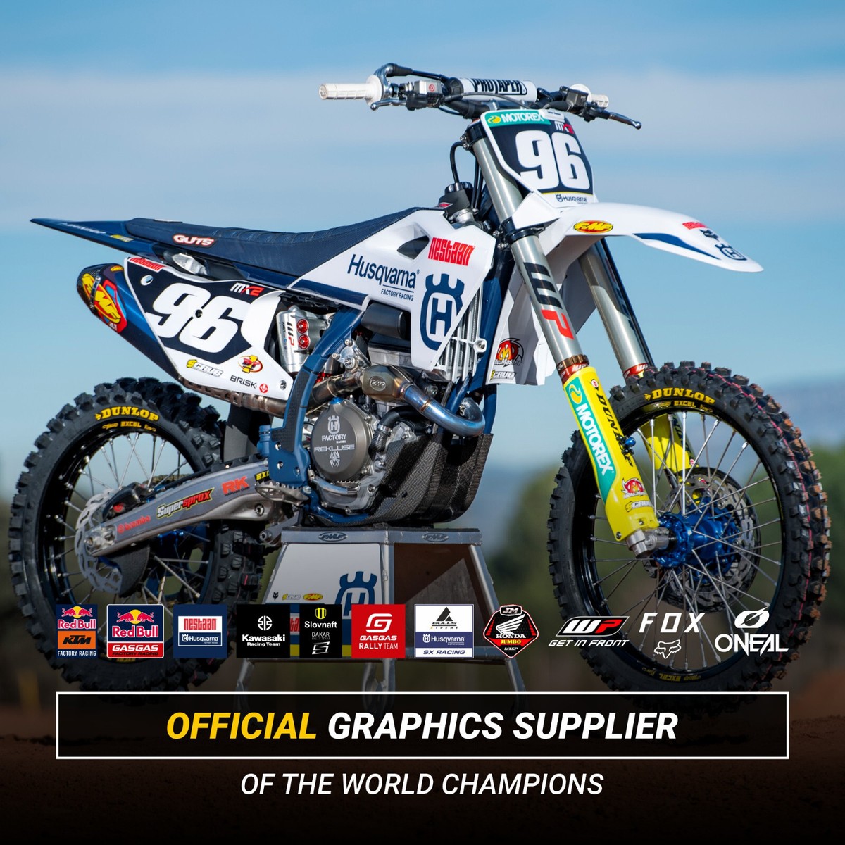 Graphics Kit KTM EXC 2014 2015 2016 - 125 200 250 350 450 500