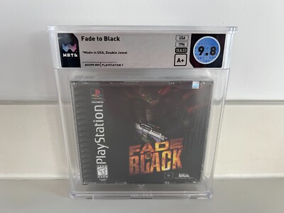 Fade to Black (PS1, Playstation 1) WATA 9.8 A+ Graded New Sealed CGC VGA RARE