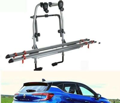 FAHRRADTRÄGER HINTEN 2 SCHIENEN FÜR RENAULT CAPTUR BJ 2022 FÜR 2 FAHRRÄDER HERREN DAMEN